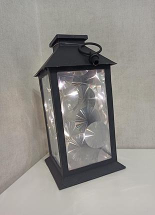 Ліхтар новорічний декор прод ялинку