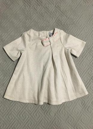 Туничка тёплая на малышку 12-18 мес