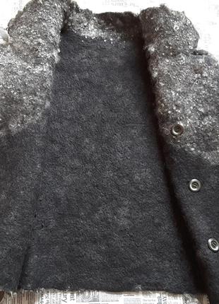 Куртка из валяной шерсти gotland двухсторонняя 46-48 р4 фото