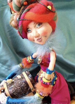Авторская кукла ручной работы « хранительница сокровищ»
