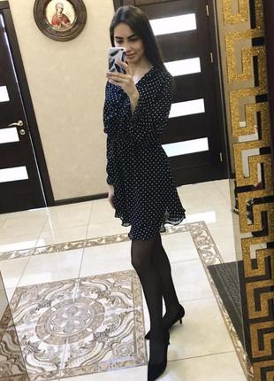 Платье в горошек