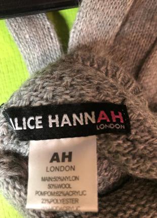 Перчатки шерстяные 4