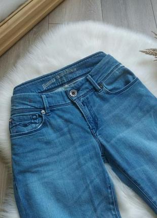 Replay базові голубі джинси повсягденні штани на середній посадці 28/323 фото
