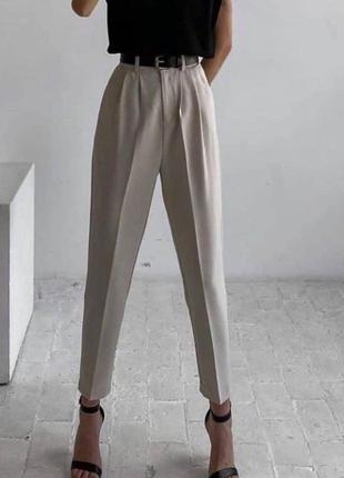 Брюки с ремешком
