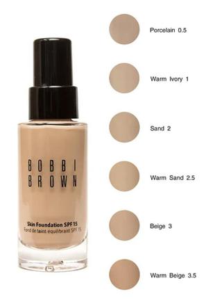 Тональний крем вobbli вrown skin foundation spf 15, 30 мл2 фото