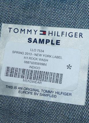 Tommy hilfiger мужские джинсы из японского selvedge денима6 фото