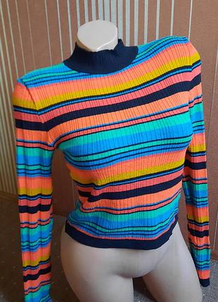 Гольф в рубчик,водолазка