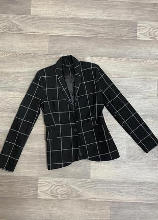 Пиджак жакет чёрного цвета1 фото