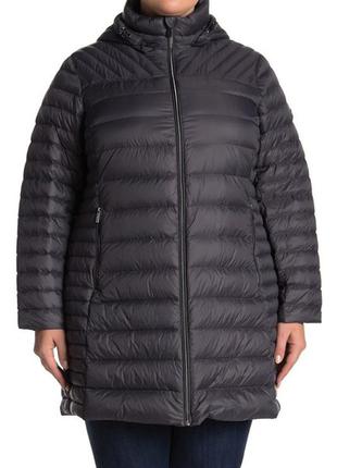 #135   пуховик легкий с капюшоном от michael kors. размер (plus size)