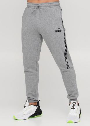 Штани puma power tape sweat pants (на флісі )