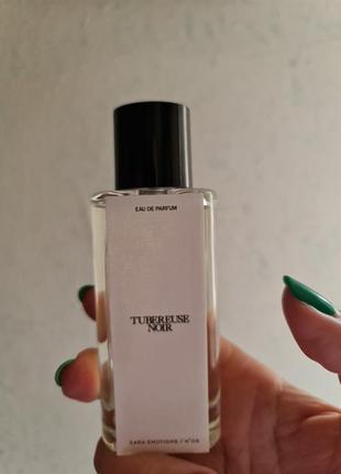 Zara tubereuse noir 40ml edp6 фото