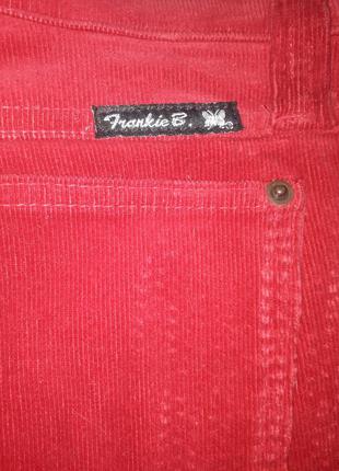 Брендовые вельветовые джинсы frankie b. usa4 фото