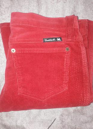 Брендовые вельветовые джинсы frankie b. usa5 фото