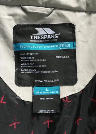 Брендовая трекинговая куртка плащ пальто trespass mountain оригинал3 фото