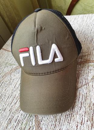 Брендовий бейсболка, кепка fila