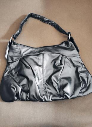 Сумка, нова сумочка жіноча, колір металік