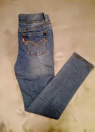 Леггинсы jeggings levis на девочку 6-7 лет на рост 116-122 см