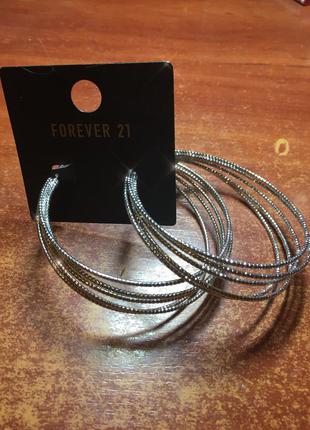 Серьги forever 213 фото