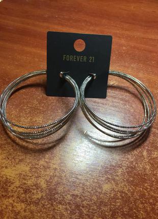 Серьги forever 21 4