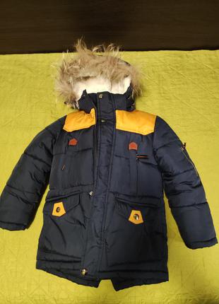 Зимова куртка (парку) для хлопчика