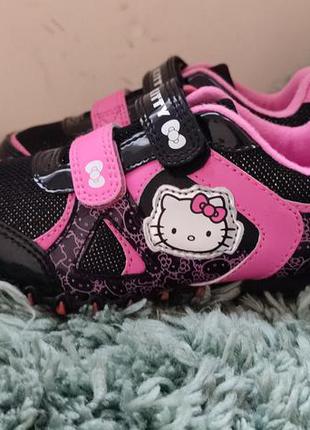 Кроссовки hello kitty, 27 р., 17,5 см