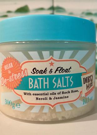 🏴󠁧󠁢󠁥󠁮󠁧󠁿 300 грамів сіль для ванн антистрес з маслами dirty works2 фото