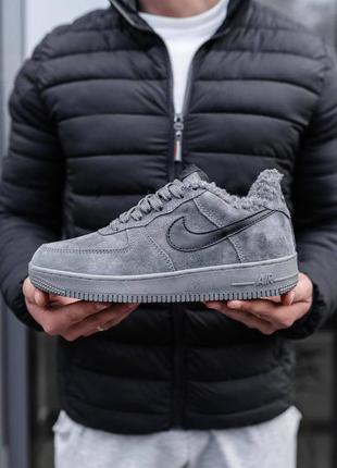 Мужские nike air force 1 (мех)2 фото