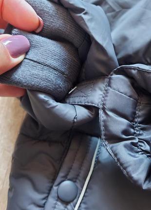 Детская теплая куртка для мальчика с рукавичками george4 фото
