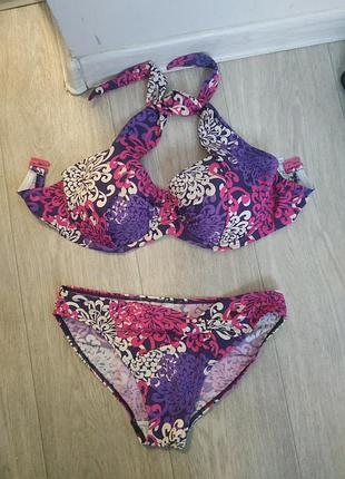 Шикарний роздільний купальник р. 46-48