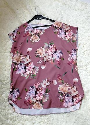 Блуза футболка туніка і легкої струмує тканини супер софт