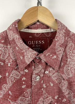 Оригинальная рубашка guess bandana6 фото