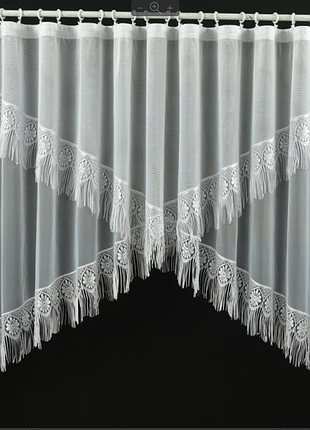 Тюль з мереживом