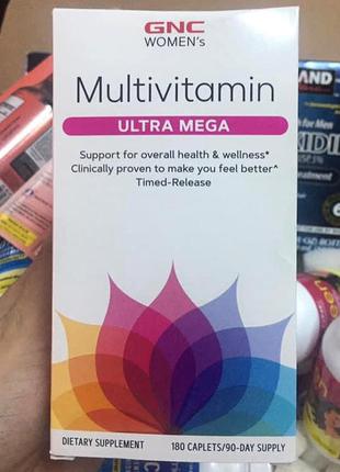 Мультивитамины женские ultra mega комплекс витаминов