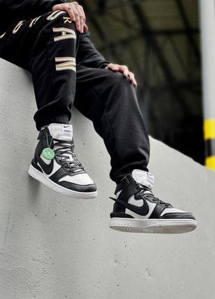 Кросівки  dunk high ambush black white кроссовки