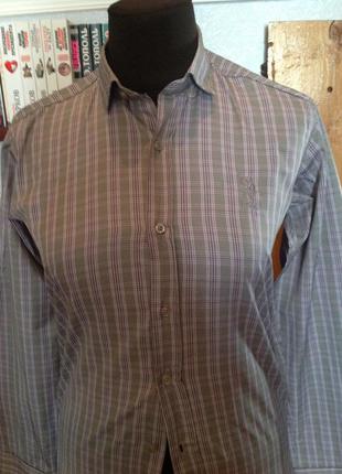 Підлозі приталені сорочка - оксфордка бренду u.s. polo assn, р. 44 - 46