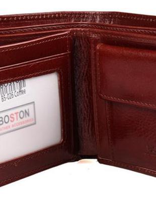 Чоловічий шкіряний гаманець boston2 фото