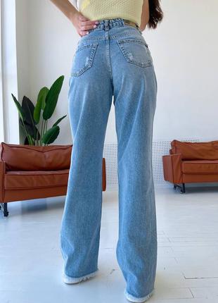 Прямые джинсы6 фото