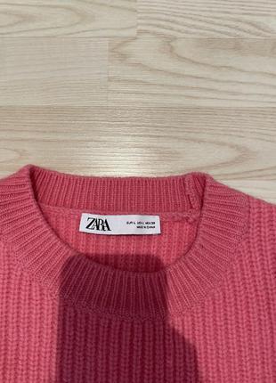 Свитер шерстяной zara6 фото