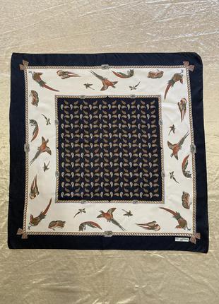 Яскравий стильний хустка косинка ted lapidus 79*79