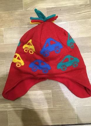 Шапка тёплая george на 1-3 года