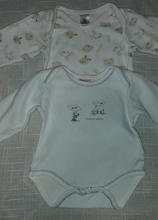 Бодик с длинным рукавом на 1м