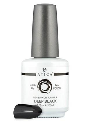 Гель-лак atica gpm02 deep black 7.5 ml