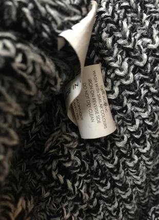 Меланжевый свитер объмной вязки boohoo4 фото