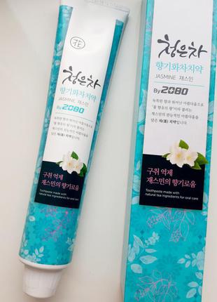 Cheong-eun-cha fragrance tea toothpaste зубна паста на основі цілющих корейських чаїв і трав