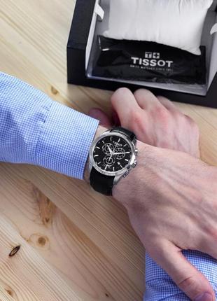 Мужские tissot наручные часы + коробка1 фото