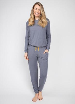 Пижамный комплект из трикотажа серого цвета cyberjammies rachel 4888-4885 2