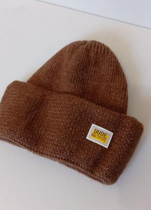 Шапка теплая зимняя
