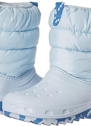 Зимові чоботи крокс crocs neo puff,  j2