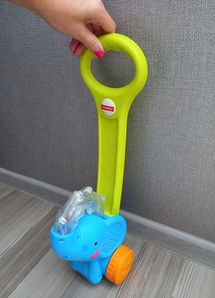 Слоник каталка fisher price