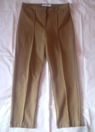 Трикотажные брюки mango высокая посадка 40р (евр)2 фото